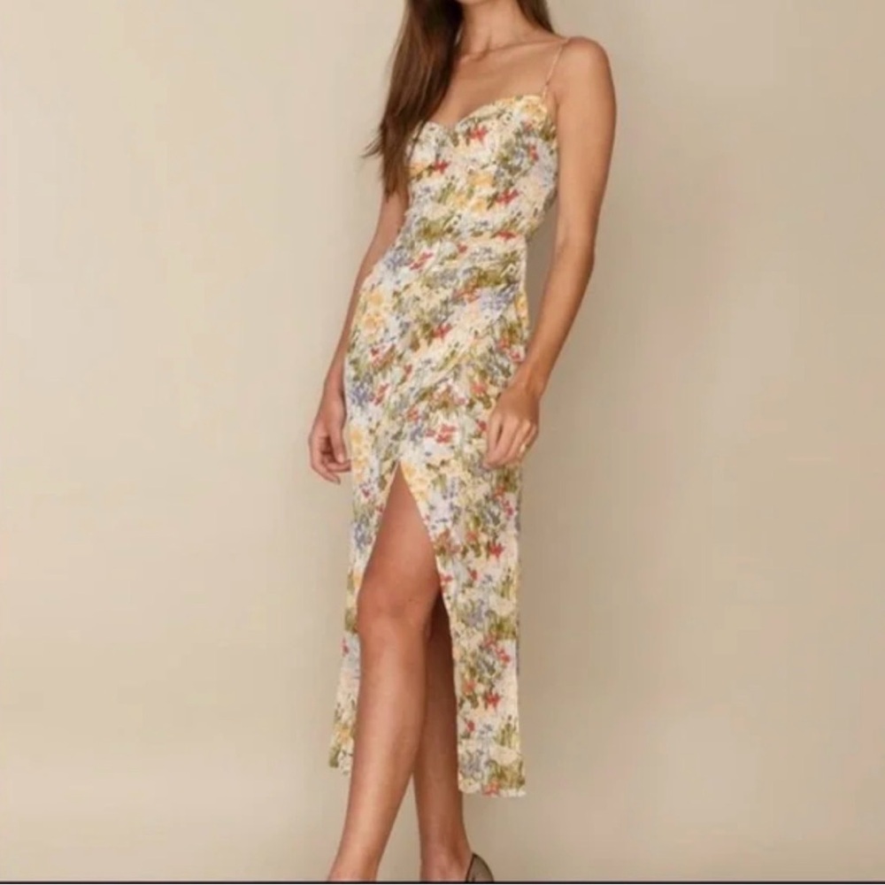 Reformation Kourtney Dress – Campo Floral Print
